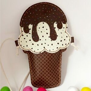 Chocolate Chip Ice Cream Purse